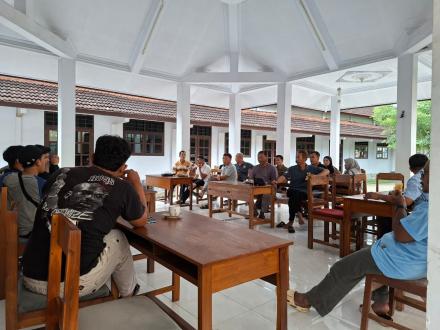 KOORDINASI PERSIAPAN PENGUKURAN TANAH PTSL DESA MALASAN 